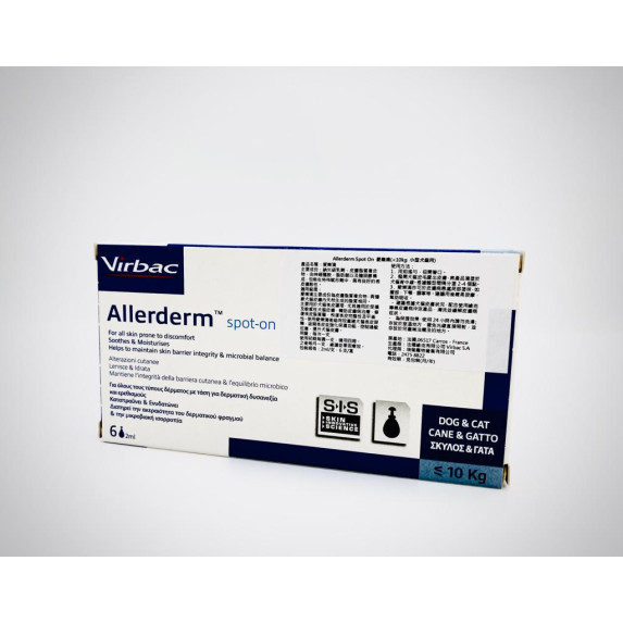 Virbac® Allerderm™ spot-on (<10kg)