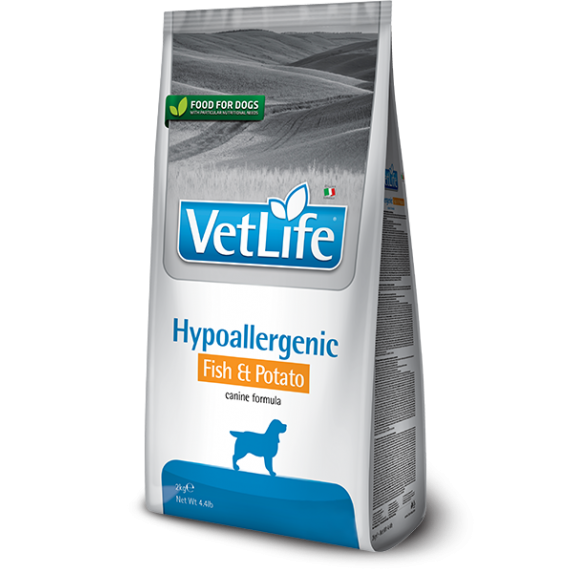 Farmina® Vet Life Hypoallergenic Fish & Potato Canine   (12kg)